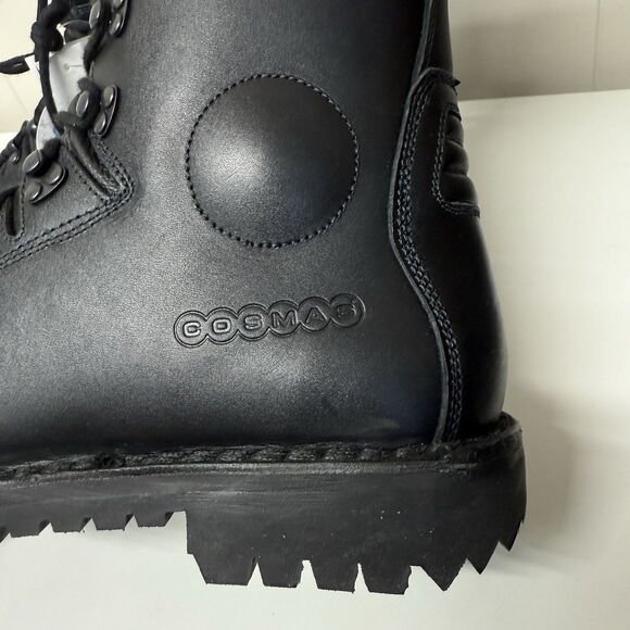 Cosmas Hercules V2 Boots Leather NFPA Firefighting Romania Made Men 10.5D New - Picture 5 of 9